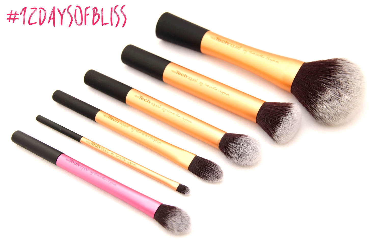 Real Techniques 12 Days of Bliss Makeup Brushes